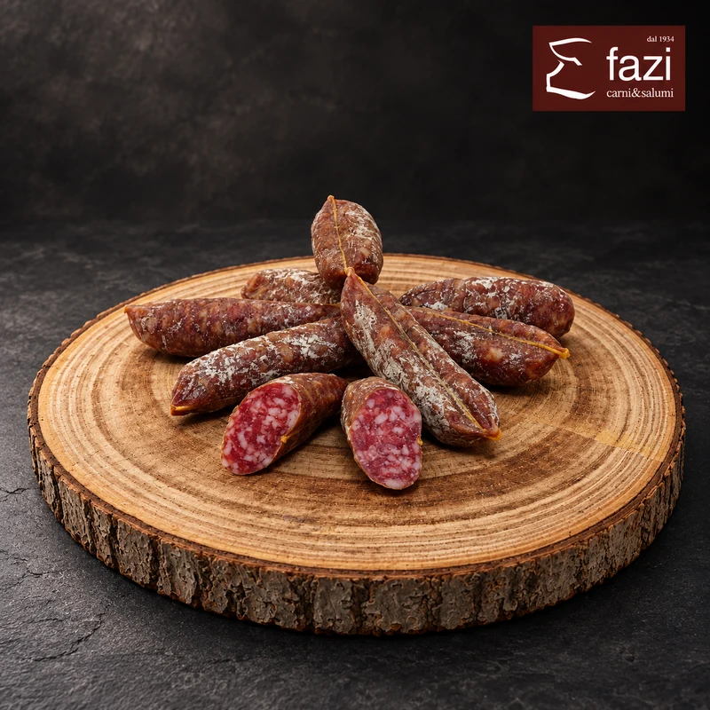 Salsicce stagionate al cinghiale